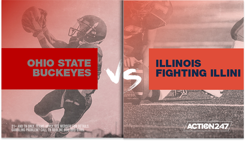 NCAAF Ohio State Buckeyes vs Illinois Fighting Prediction 10/11